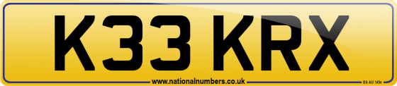 K33 KRX