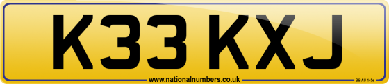 K33 KXJ