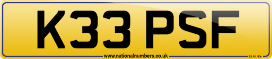 K33 PSF