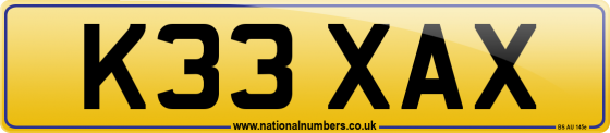K33 XAX