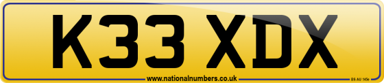 K33 XDX