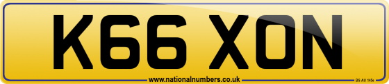 K66 XON