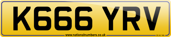 K666 YRV