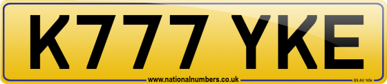 K777 YKE