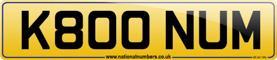 K800 NUM