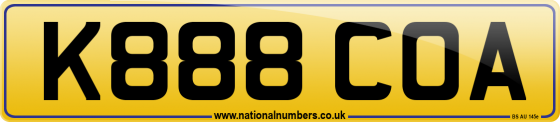 K888 COA
