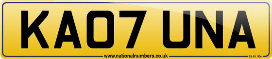 KA07 UNA