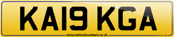 KA19 KGA