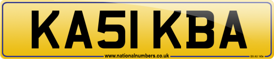 KA51 KBA