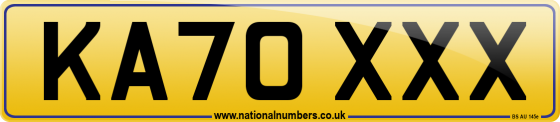 KA70 XXX