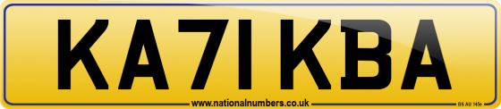 KA71 KBA