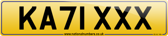 KA71 XXX
