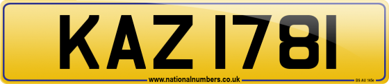 KAZ 1781