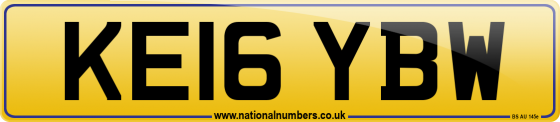 KE16 YBW