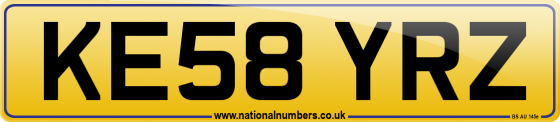 KE58 YRZ