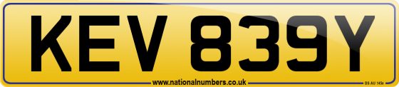KEV 839Y