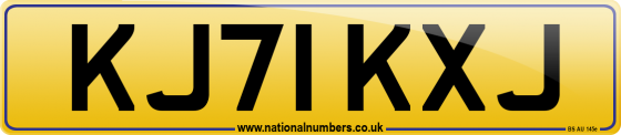 KJ71 KXJ