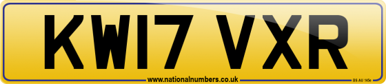 KW17 VXR