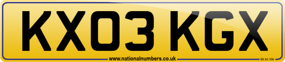 KX03 KGX