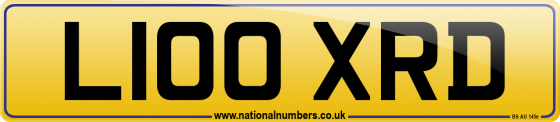 L100 XRD