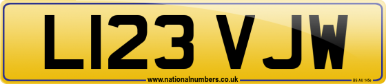 L123 VJW
