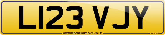 L123 VJY