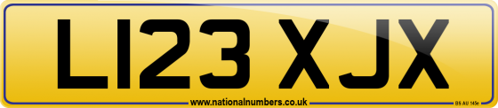L123 XJX