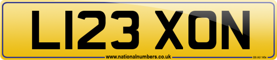 L123 XON