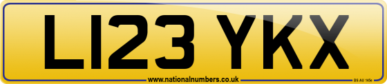 L123 YKX