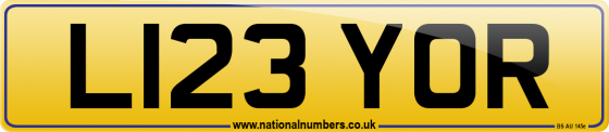 L123 YOR