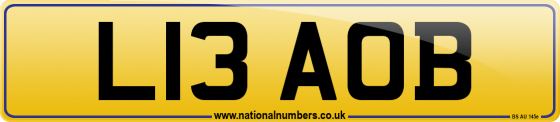 L13 AOB
