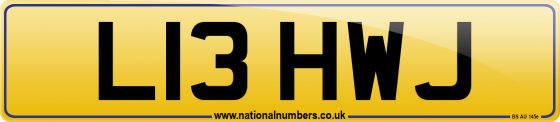 L13 HWJ