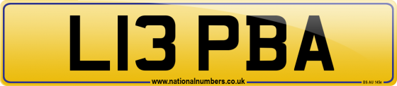 L13 PBA