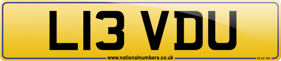 L13 VDU