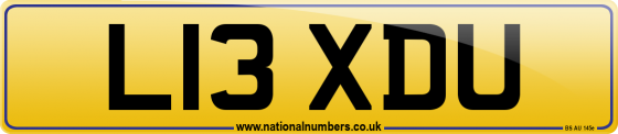 L13 XDU
