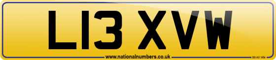 L13 XVW