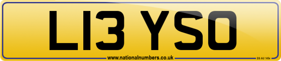 L13 YSO