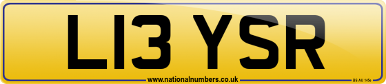 L13 YSR