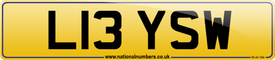 L13 YSW