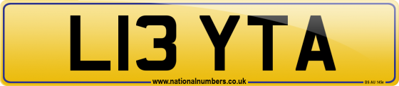 L13 YTA