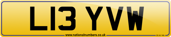 L13 YVW