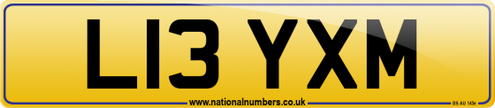 L13 YXM