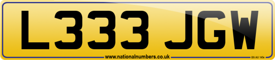 L333 JGW