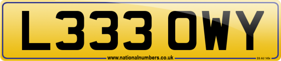L333 OWY