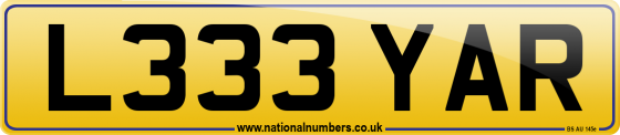 L333 YAR