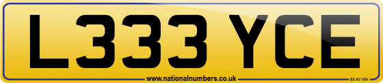 L333 YCE