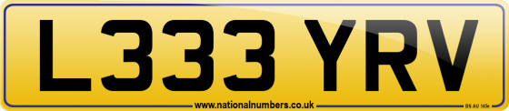 L333 YRV