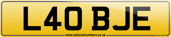 L40 BJE