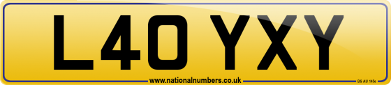 L40 YXY
