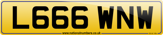 L666 WNW